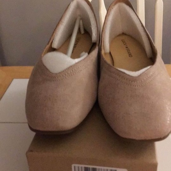 BRAND NEW women lucky brand alba hazel leather ballerina flats/ shoes sizeUS 9.5 - Picture 6 of 8